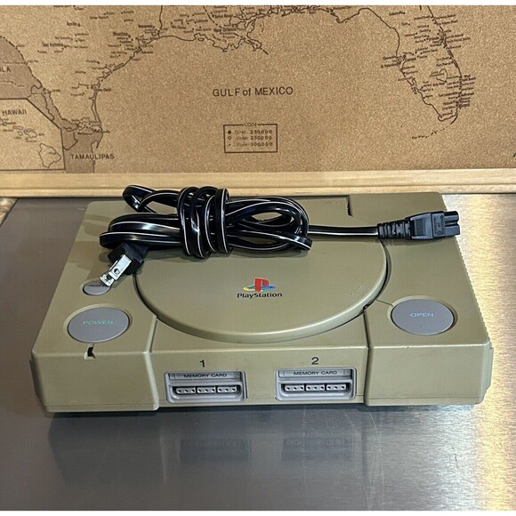 Sony PlayStation 1 SCPH-7501 Console & Power Cord Only Tested  NO Controller